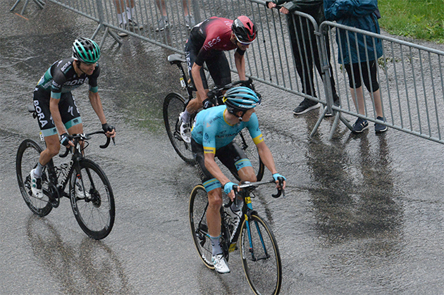 Wout Poels and Jakob Fuglsang